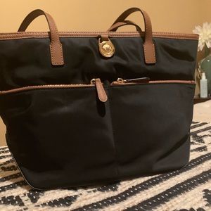 Michael Kors Kempton Black Medium Tote NWT